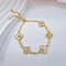 four leaf clover bracelet